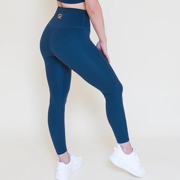 gold elite Pants - Navy Gold Elite Leggings